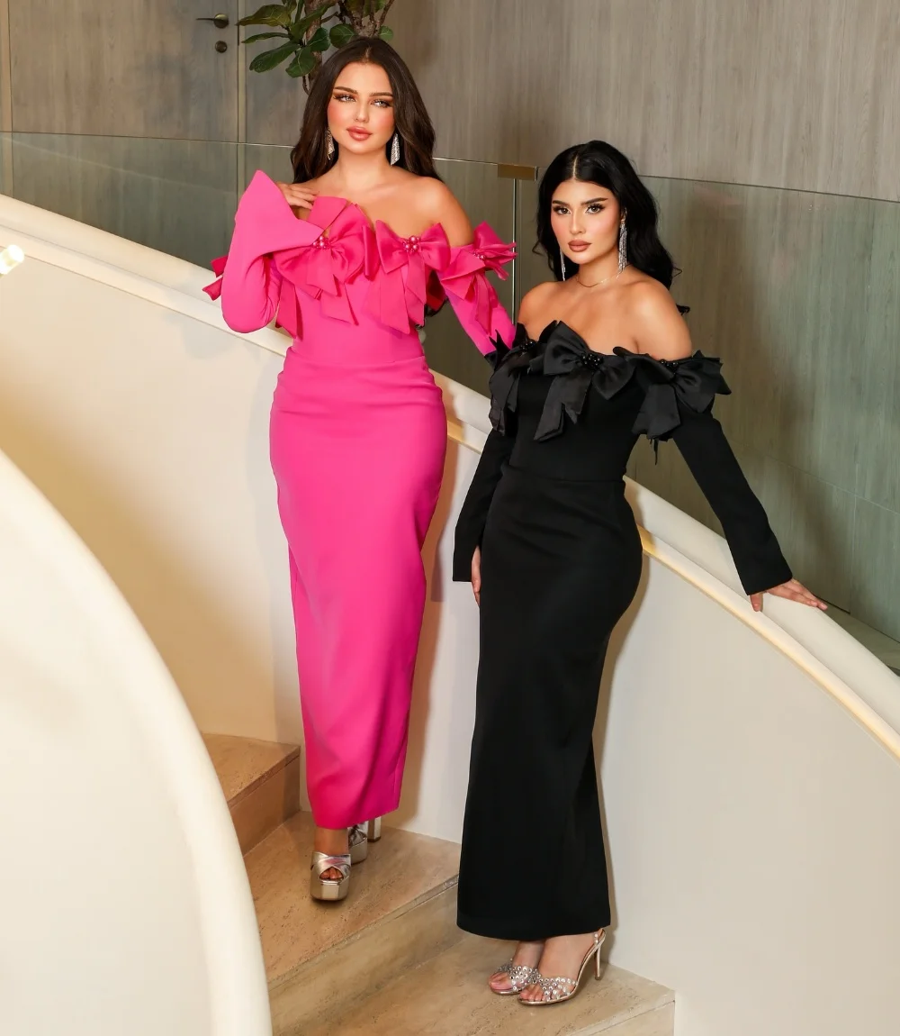 

Высококачественные джерси со складками и блестками по индивидуальному заказу, прямые длинные платья с открытыми плечами, элегантная мода на заказ