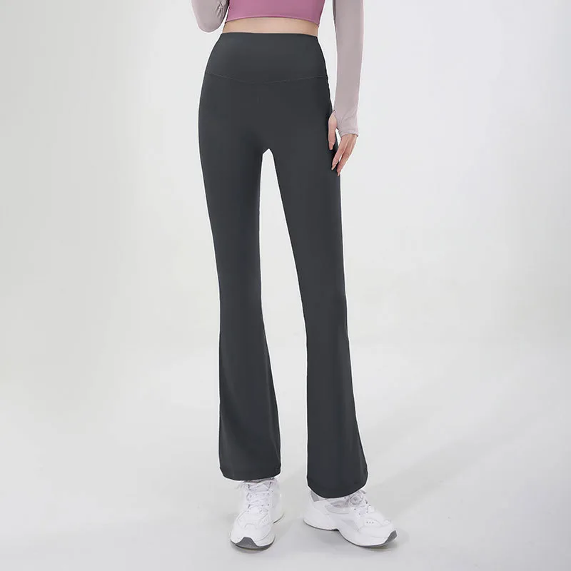

Europe and America's top women's wild solid color sports yoga in autumn and winter design with Y2K street casual pants.