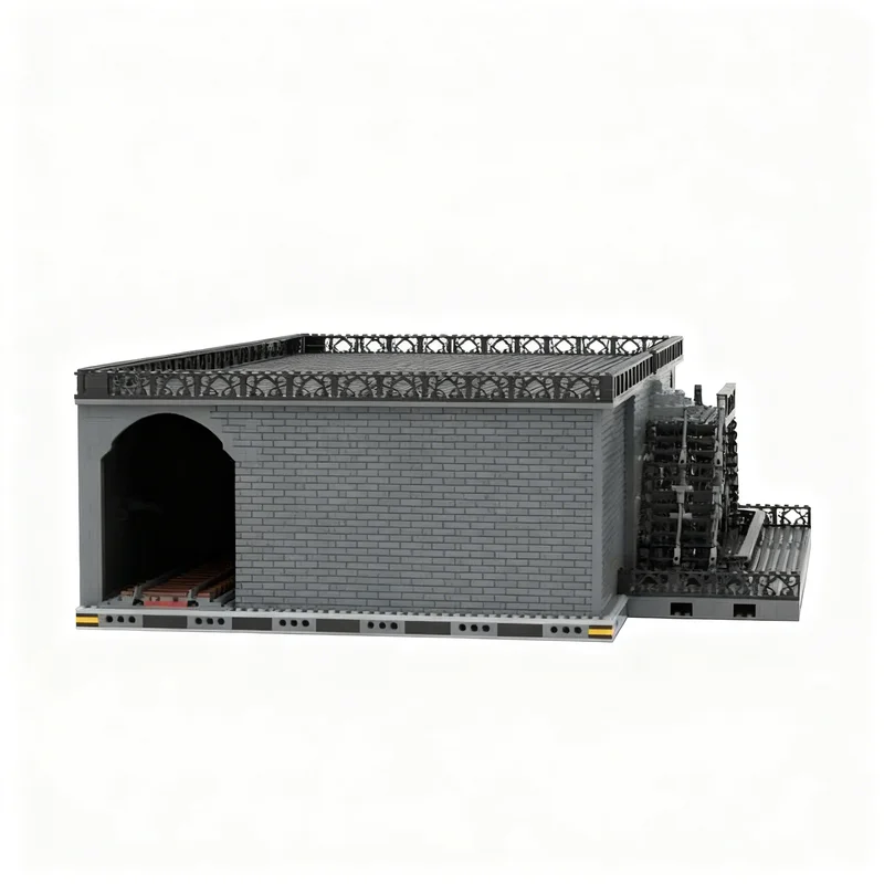 2980pcs MOC City Redesigned Loop Coaster Tunnel MILS Model Building Blocks Toys Construction Christmas Gifts Idea Brick Kids