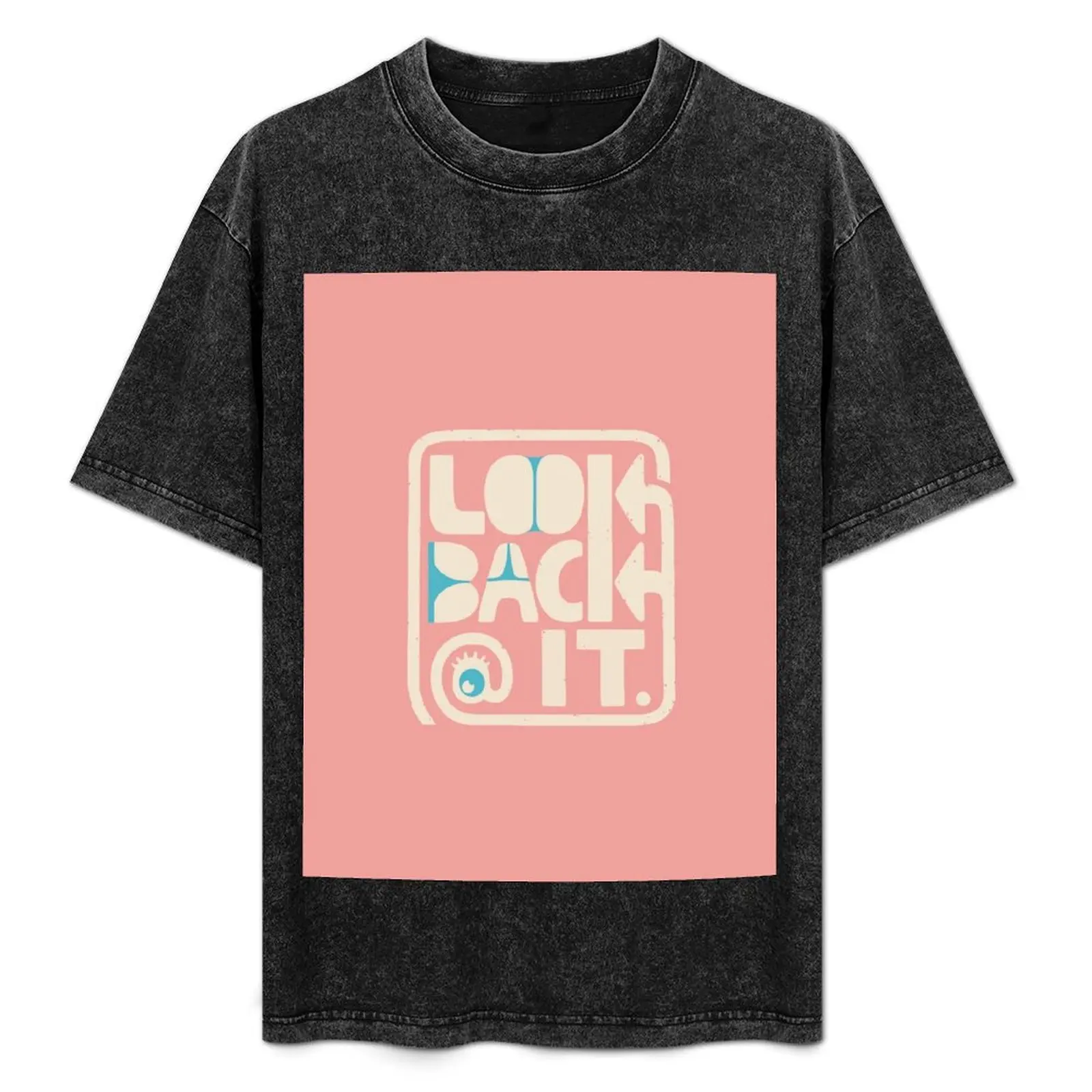 

LOOK B\\CK @ /T T-Shirt quick drying summer shirt fashion shirts mens designer clothes