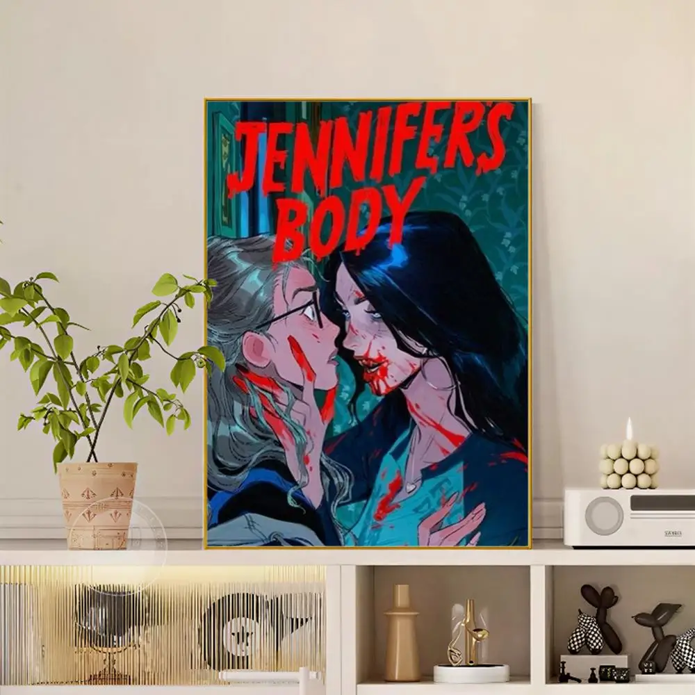 Pop-Film Jennifer Body Poster, vielseitige HD-wasserdichte Wandkunst, selbstklebende Dekoration für jeden Raum, ideales Geschenk – Detail 7