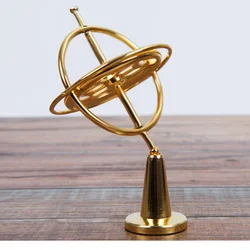 Funny Creative Scientific Educational Toy Metal Finger Gyroscope Gyro Top Pressure Relieve Toy Cool Learning Toys for Kids