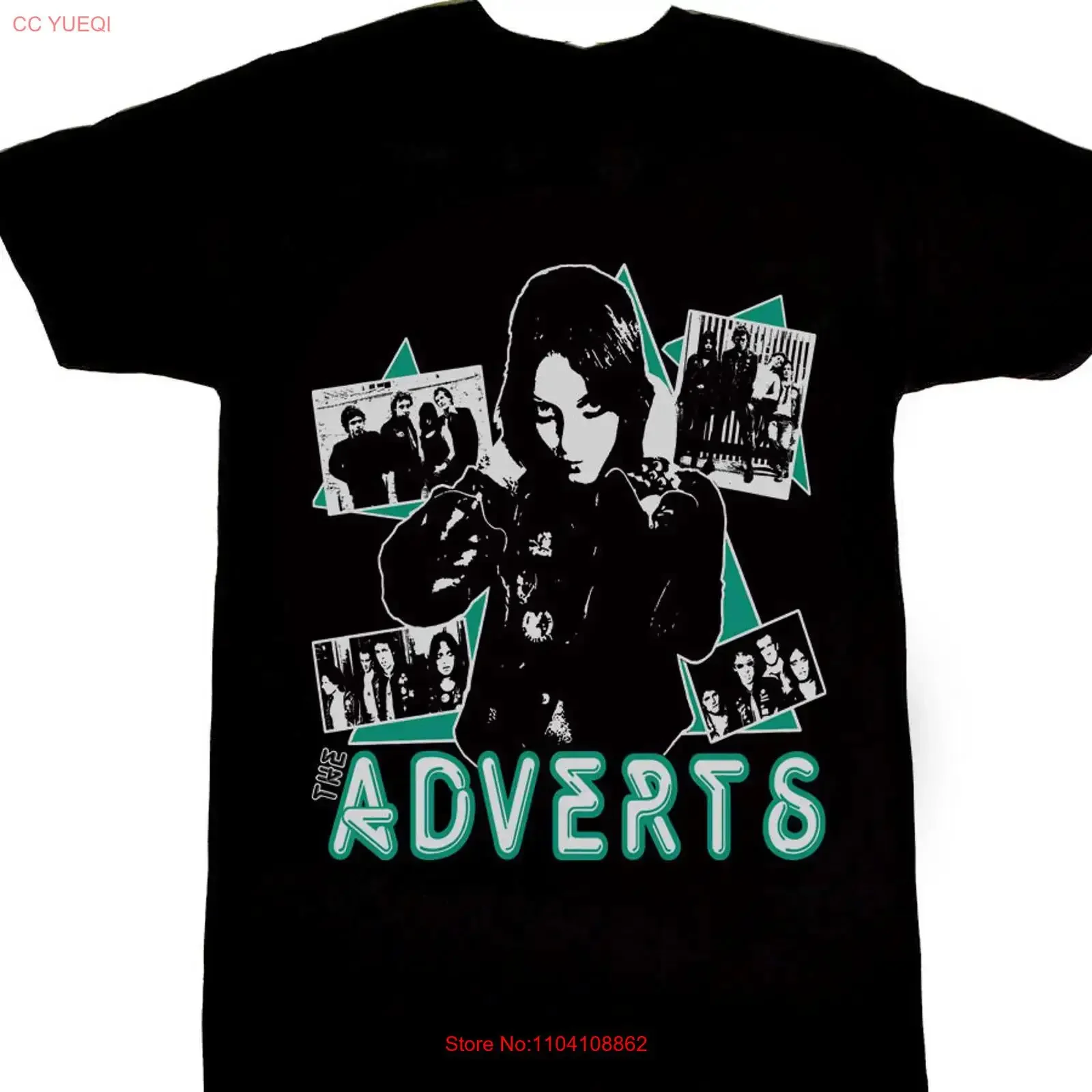 The Adverts band black T shirt short sleeve All sizes S to 45XL JA632 vintage Washed graphic Stylish Top For Everyday Wear