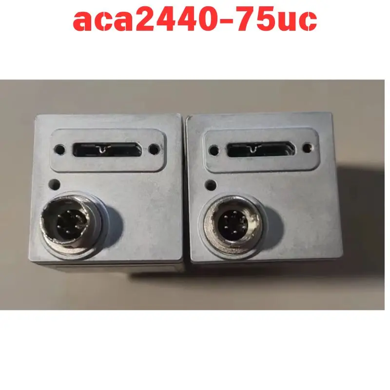 Used acA2440-75uc industrial camera 500w pixel color 75 frames Functional test OK Fast delivery