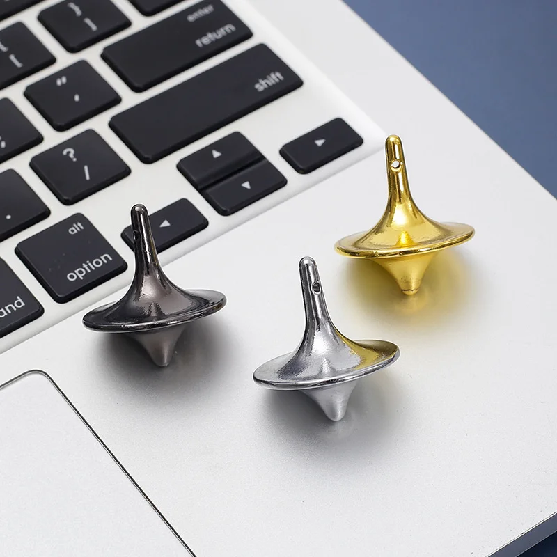 Metal Top Spinner Bureau Fidget Speelgoed Spinner Goede Balans Desktop Speelgoed voor Tieners Volwassenen Geschenken Stress Angst ADHD Relief Figets Speelgoed