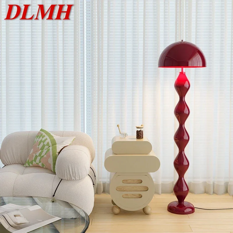 DLMH Nordic Mushroom Floor Lamp Modern Art Family Iiving Room Bedroom Creativity  LED  Decorative Standing Light