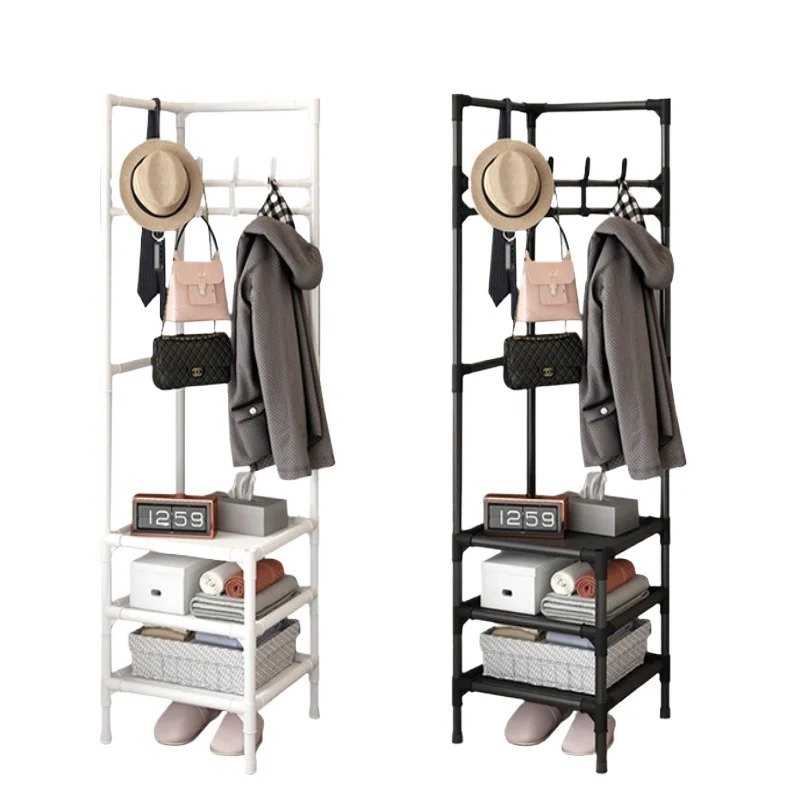 Bedrooms Corner Coat Hat Rack Multi-Layer Floor Standing Corner Hanger Corner Clothes Rack Save-space Clothing Storage Shelf