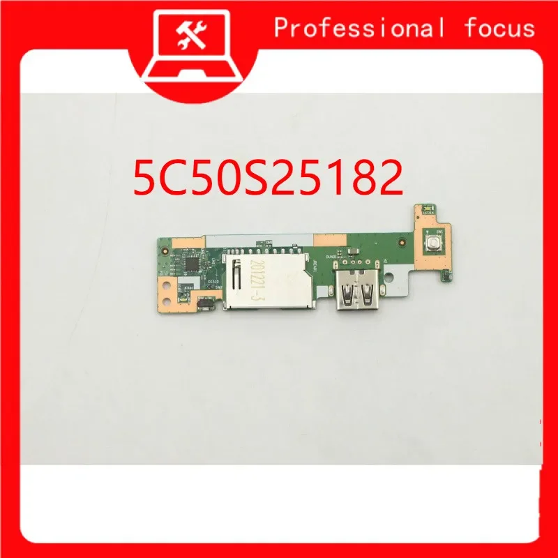 Genuine for Lenovo IdeaPad 3-15alc6 3-15ada6 SD card reader power button USB port board 5c50s2518 2 NS-D522