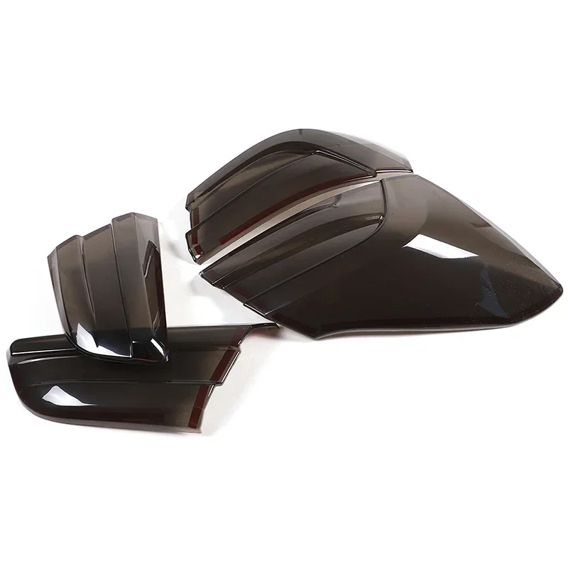 Für Maserati Ghibli 2021-24 ABS Geschwärzt Auto Hinten Rücklicht Blinker Lampe Dekoration Abdeckung Auto Zubehör