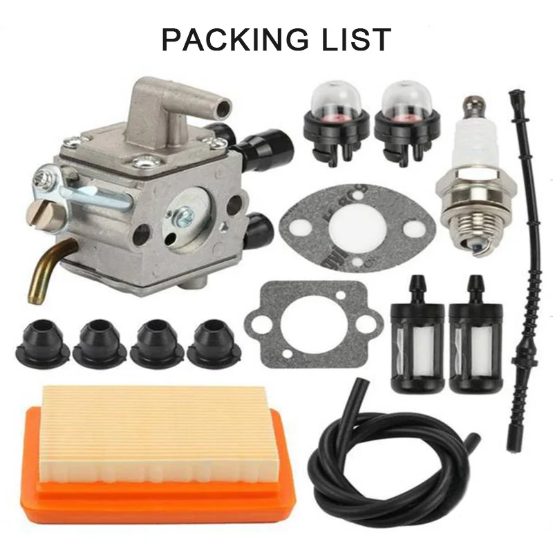 قطع غيار مجموعة المكربن ، العلامة التجارية الجديدة ، يصلح ل stifls 120 ، FS120R ، FS300 ، BT120C ، BT121 ، FS200 ، FS250 ، FS350 ، FR350 ، FR45 #5