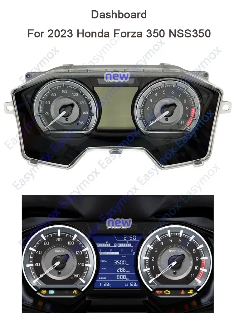 Speedometer for 2023 Honda Forza350 NSS350A Scooter Instrument Cluster Honda Forza 350 Gps Motorcycle Navigator  Mainland China