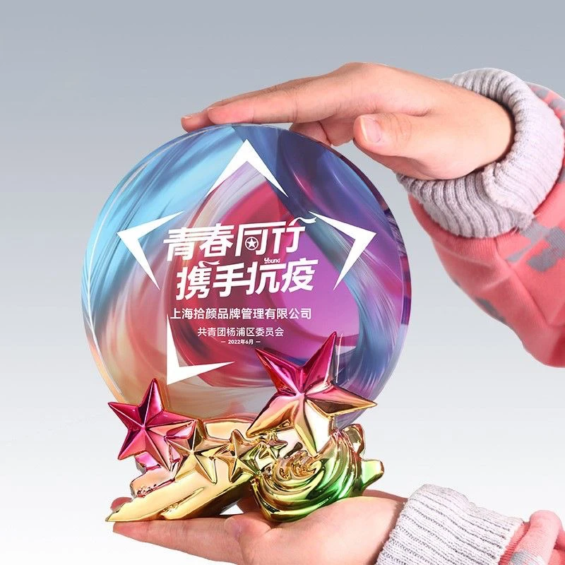 trophee-en-resine-personnalise-impression-couleur-ronde-trophee-de-recompense-pour-les-travailleurs-exceptionnels-de-la-conference-annuelle-de-l'entreprise-medailles-1-piece