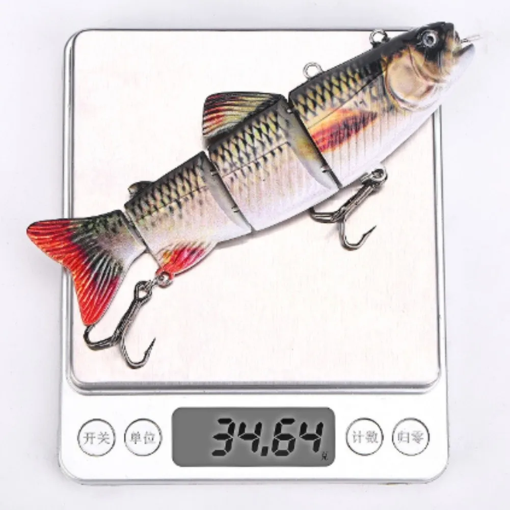 Electric Swimming Fish Lure Rechargeable ABS Auto Swimbait With Propeller Motorized Hard Bait For Bass Pike Trolling Freshwater - view 4