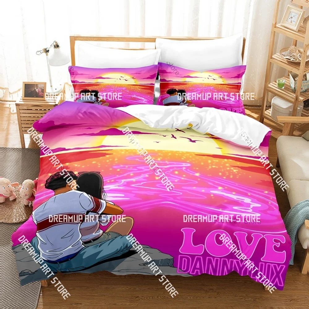 3D Printed Danny Lux Jugaste y Sufrí Bedding Set for Boys Girls Duvet Cover Pillowcase Twin Queen King Full Single Double Sizes