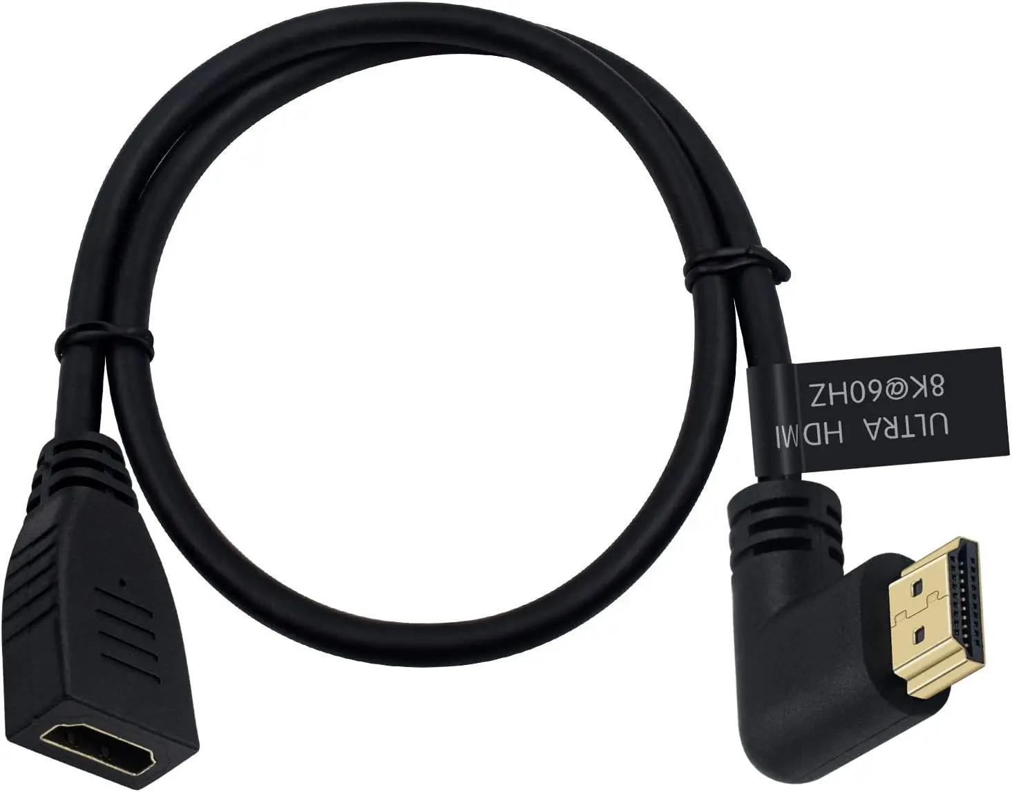 cavo-hdmi-8k-2ft-90-°-angolo-sinistro-maschio-a-femmina-48-gbps-8k@60hz-4k@120hz-hdr-per-ps5-ps4-tv-hdtv