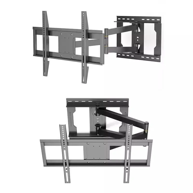 Universal TV Wall Mounting Bracket, Retractable and Rotating Folding Bracket for TV Display, 26-100 Inch