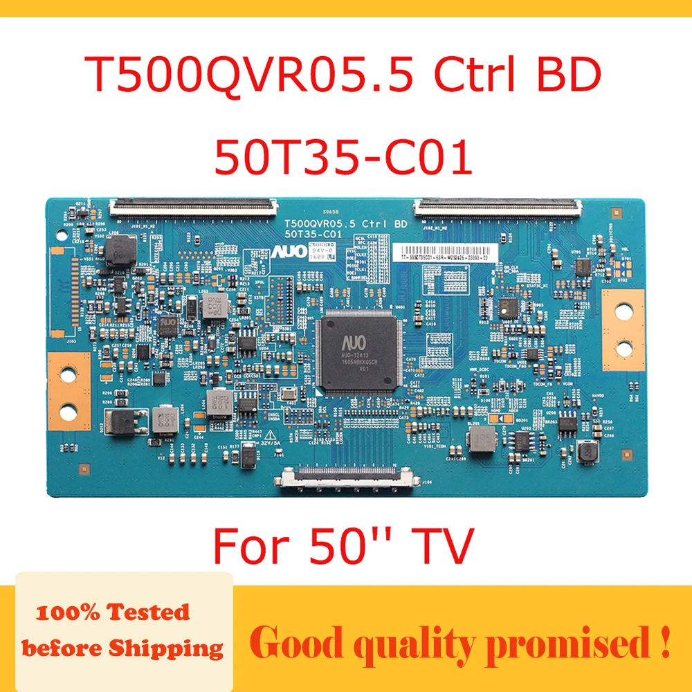 

Tcon Board T500QVR05.5 Ctrl BD 50T35-C01 50'' TV Logic Board for 50 Inch TV Professional T500QVR05.5 50T35 C01