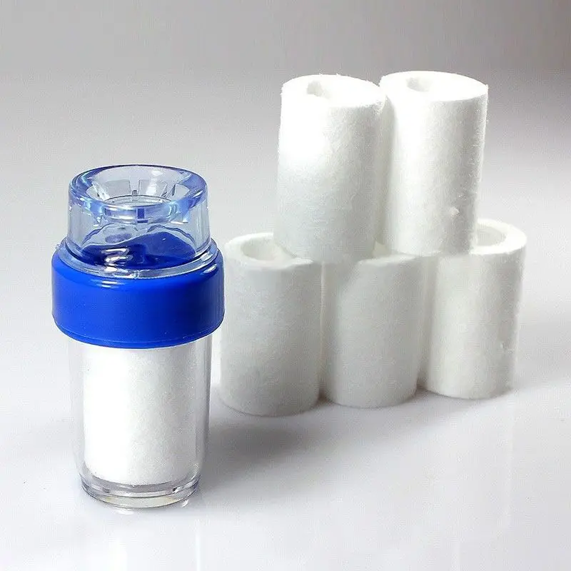 

Универсальный фильтр для смесителя из полипропилена и хлопка, микронный фильтр для крана, универсальный пластиковый картридж, Бытовые аксессуары для кухонного смесителя