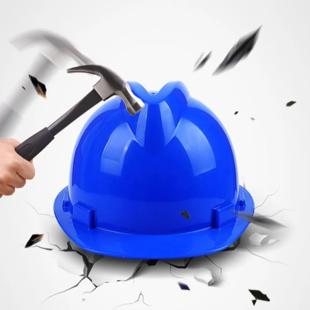 Heavy Duty Hard Hat‌ Anti Smash Cushioned Safety Helmet Shock Absorbing Protective Construction Labor Protection