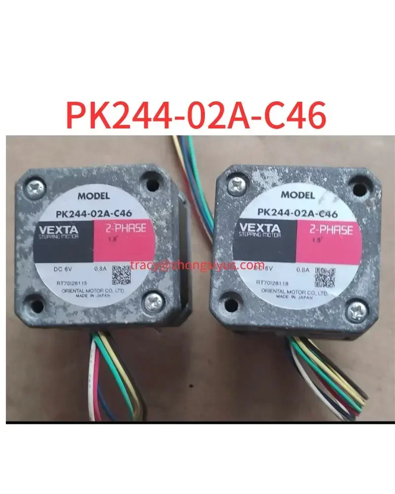 

Used Motor PK244-02A-C46 DC6V0.8A Functional testing is intact