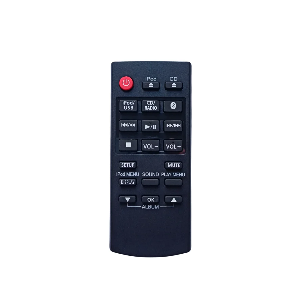 New universal remote control fit for Panasonic Compact Stereo System SC-HC38 SC-HC38DB SC-HC38DBGNS SC-HC58 SC-HC58DB