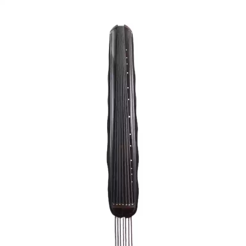 Professional Performance Guqin Made of Old Fir Wood, Handmade with Raw Lacquer, Fuxi,Zhongni ,Hundun Style 7 Stings Guzheng