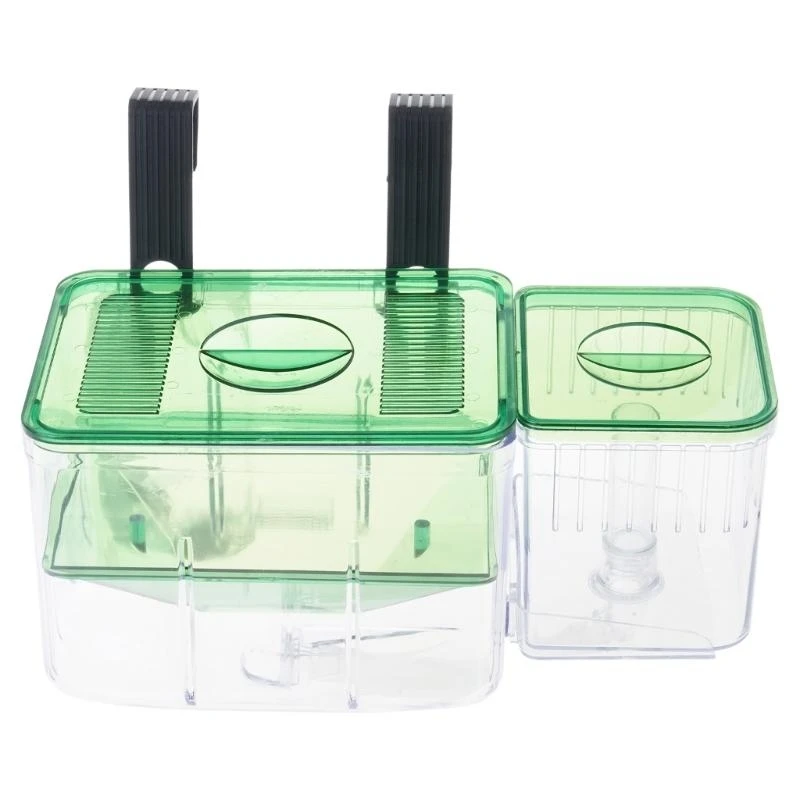 J1ha Aquarium Breeder Box Fishtanks Privator Hatchery Small Fish Finis
