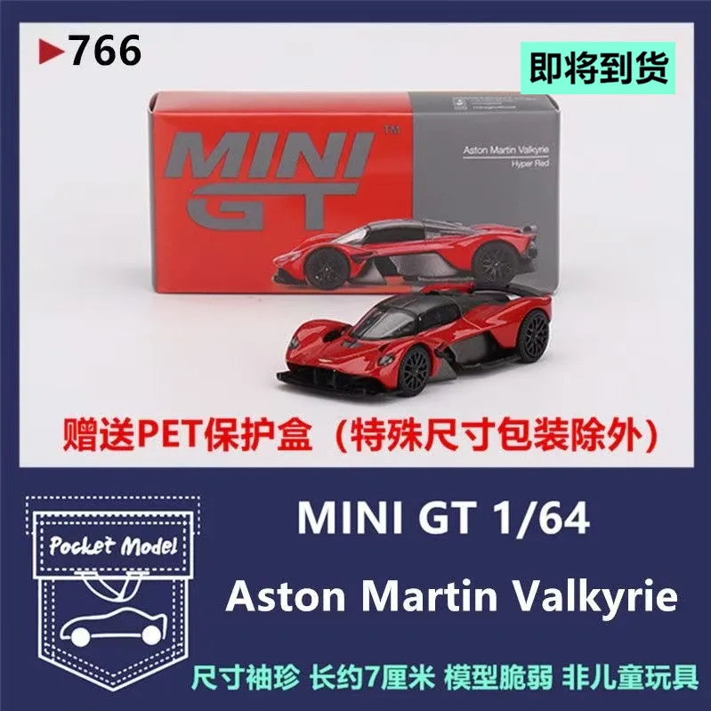 TSM MODELS MINIGT #766 1:64 Valkyrie RED diecast alloy car model gifts