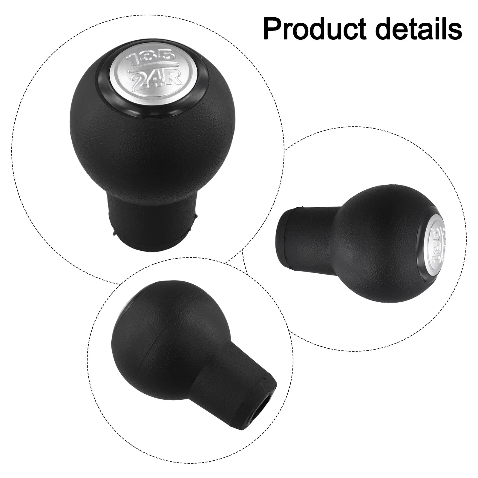 

Car Interior Upgrade Gearshift Lever Driving Comfort Black Easy Installation Enhanced Control Ergonomic Design