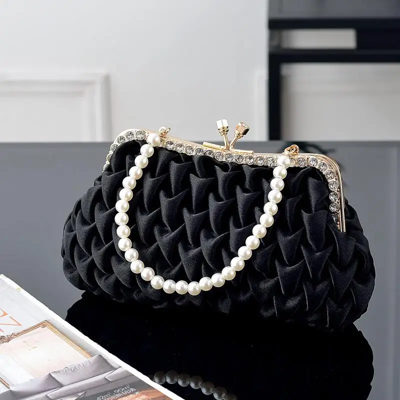 bolso-de-noche-plisado-de-seda-estilo-coreano-para-mujer-bolso-bandolera-de-hombro-Unico-cartera-de-tela-suave-elegante-ac