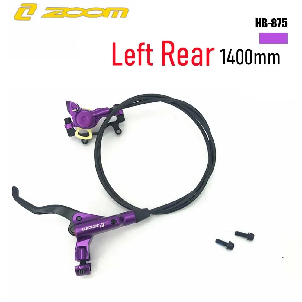 ZOOM HB875 MTB Fiets Hydraulische Schijfrem Set 800/1400mm Links Voor/Rechts Achter Mountainbike oliedruk