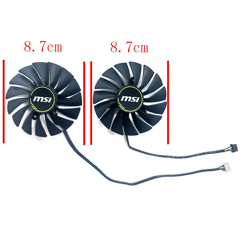 87MM New For MSI GeForce RTX2080 2080ti 2080 SUPER VENTUS GP O Graphics Card Replacement Fan