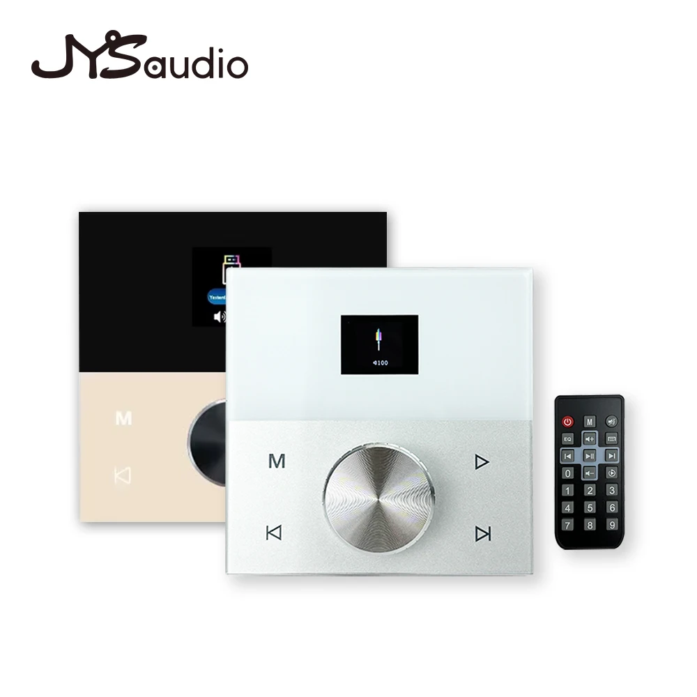 AMPLIFICADOR confiable de pared con Bluetooth, amplificador montado en la pared de Audio para el hogar, Panel de Control de sonido 86, reproductor de música de fondo de 2 canales y 4 canales