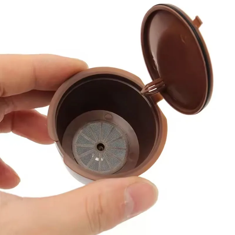 1/3pcs Refillable Coffee Capsules Filter Cup Compatible Taste Adapter Reusable Nescafe Dolce Gusto Machine Pod Compatible Kit