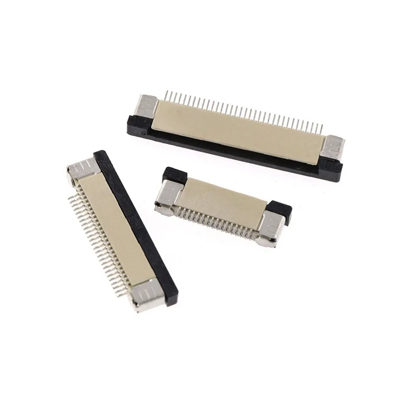 10PCS 20PCS FFC/FPC Connector Socket, 0.5mm Pitch, Drawer Type, Bottom Contact, 4/8/10/20/30/40/54/60P