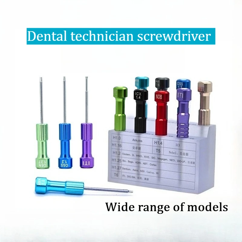 

1 Piece Dental Tool Dental Implant Screwdriver Dental Laboratory Stainless Steel Oral Denture Screwdriver