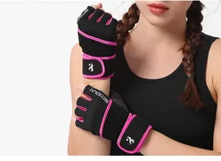 BOODUN-Fitness Gloves Men and Women, Sports Gloves, Wrist Slip, Weightlifting Equipment, Half Finger