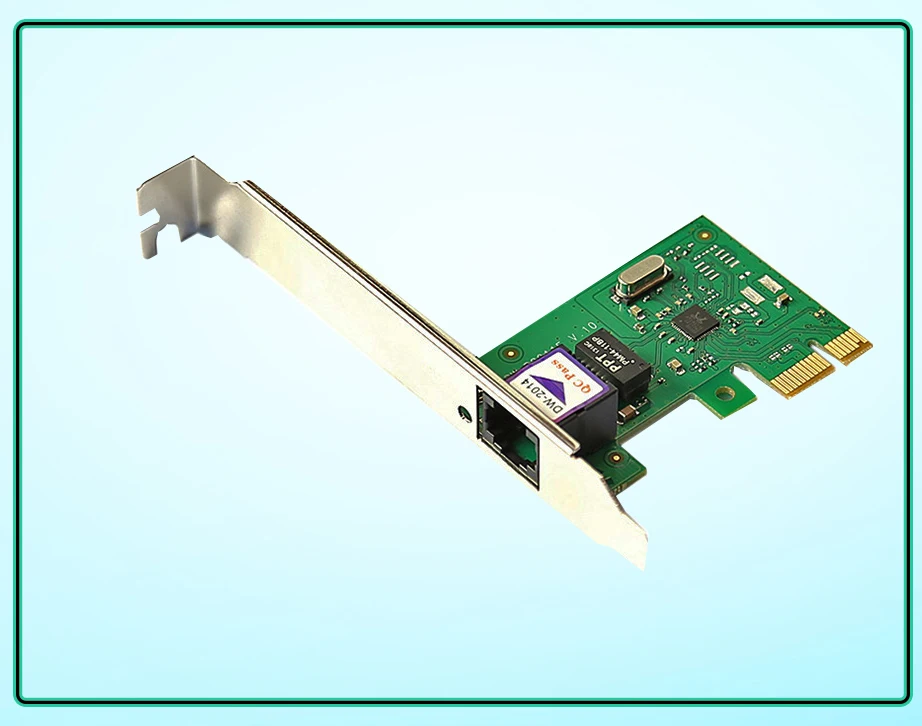 15 Uds 10/100 Mbps PCi Express a puerto Rj45 tarjeta de interfaz de red con Chip Realtek 8211E