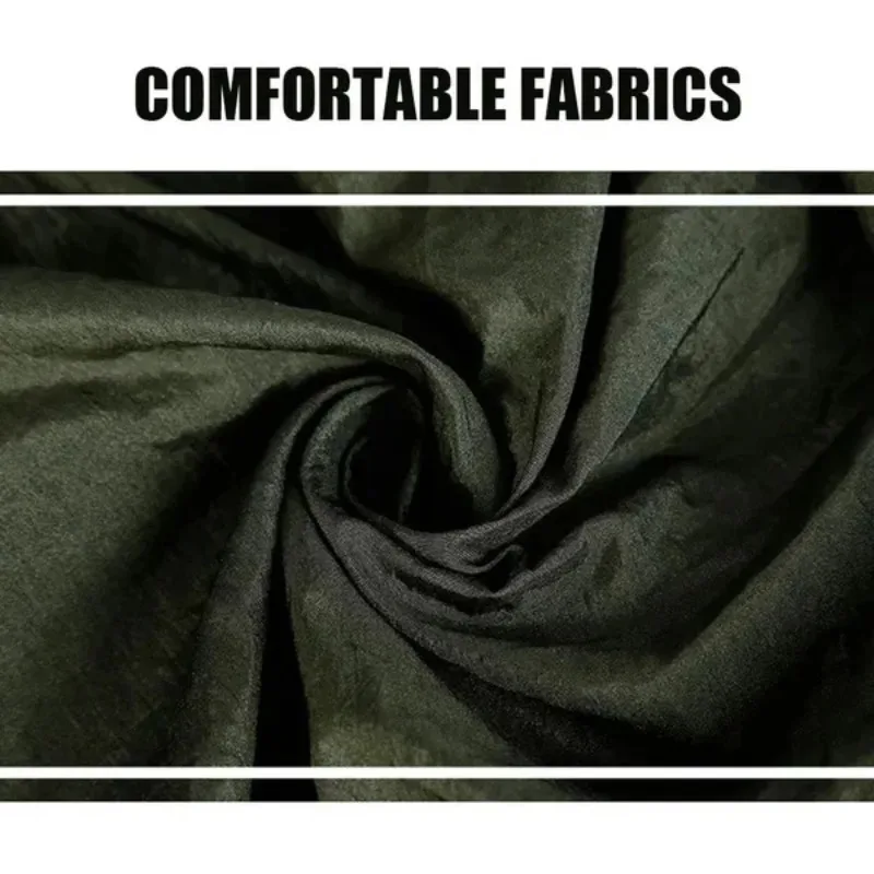 أرجوحة خارجية مضادة للانقلاب قماش المظلة نايلون أرجوحة مزدوجة للتخييم في الهواء الطلق أرجوحة عنبر للنزهة في الهواء الطلق