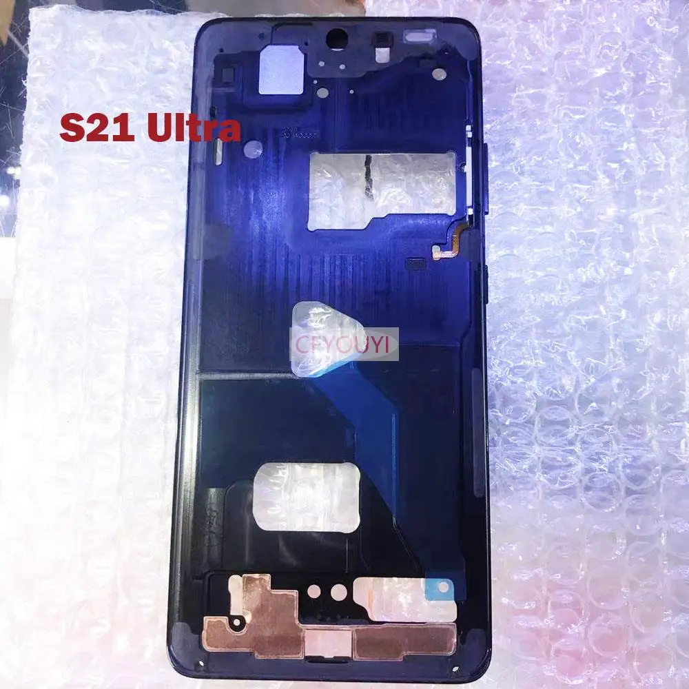 For Samsung Galaxy S21 G991 / S21 Plus G996 / S21 Ultra G998 Housing Middle Frame Bezel Plate