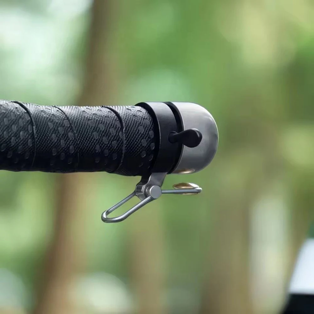 Picture 3: Bicycle Bell, Loud and Clear, Mountain & Road Bike Horn, Bicycle Handlebar Bell for 22.2mm Handlebar, 80db