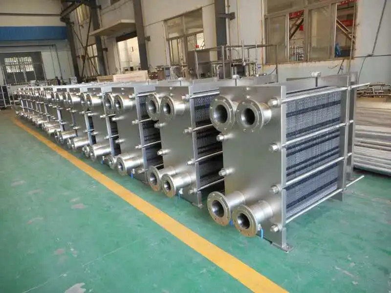 Milk Plate Heat Exchanger 1000L Plate Heat Exchanger