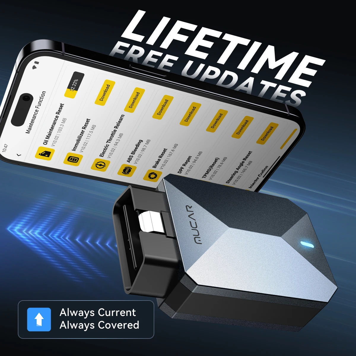 

Диагностический сканер MUCAR BT200 Max OBD2 с поддержкой CAN FD, двунаправленным управлением, диагностикой всех систем и 15 функциями сброса для всех автомобилей, бесплатно.