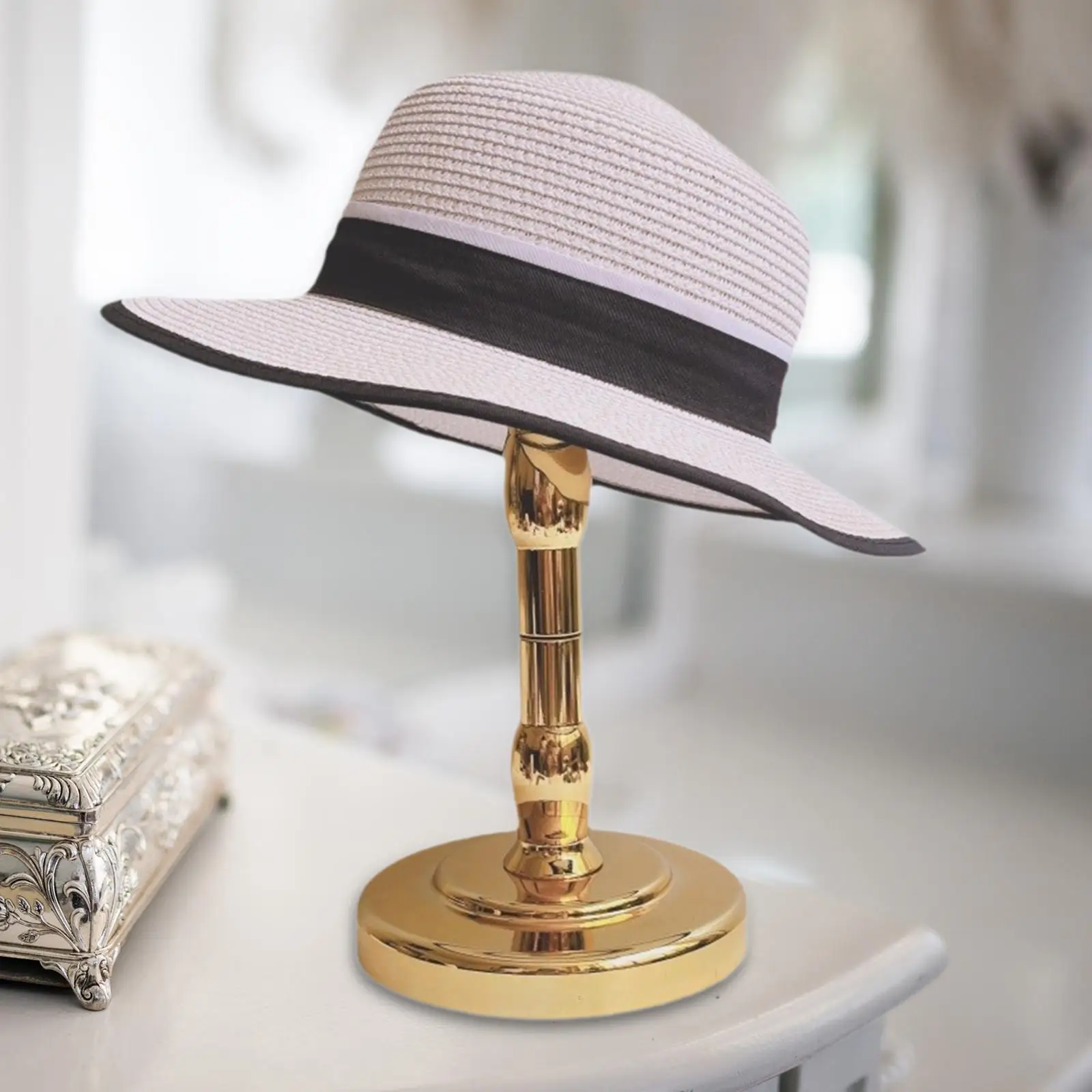 Hat Display Stand Model Head Stand Sturdy Dome Shape Freestanding Wig Stand Holder Tabletop Cap Display Rack for Shop Styling