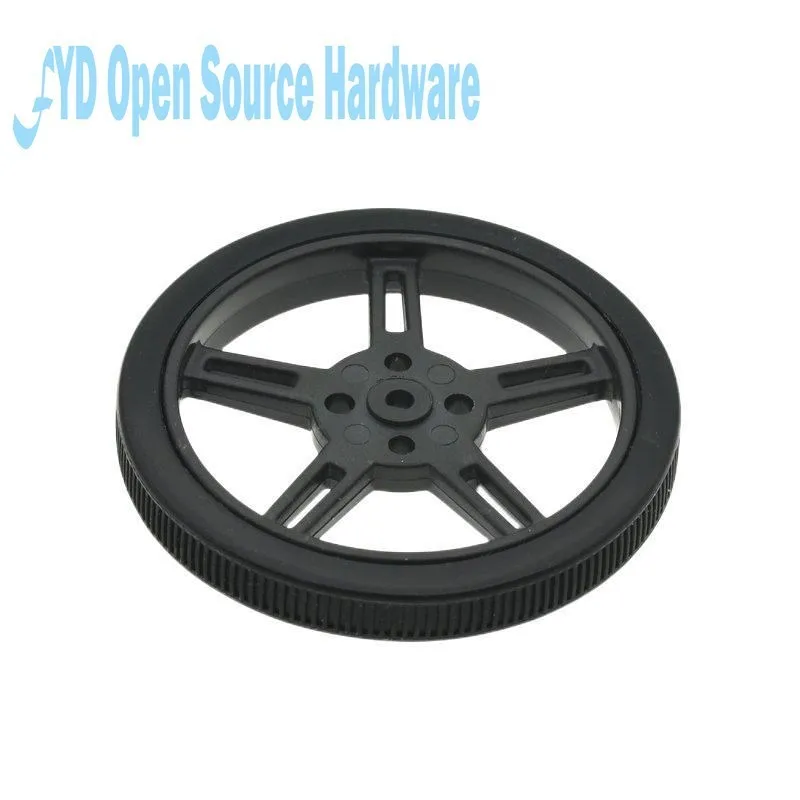 5908 Silicone Tire Compatible Robot Smart Car 360-degree 9G Steering SG90 TT Motor