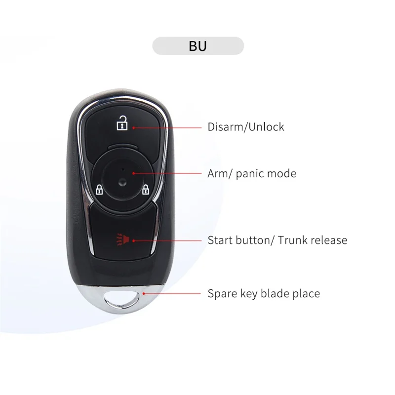 EasyGuard Good Quality Can Bus Car Alarm Fit For Petrol Vehicle Chevrolet Cavalier 2016-2018 Pke Ignition Start Remote Starter