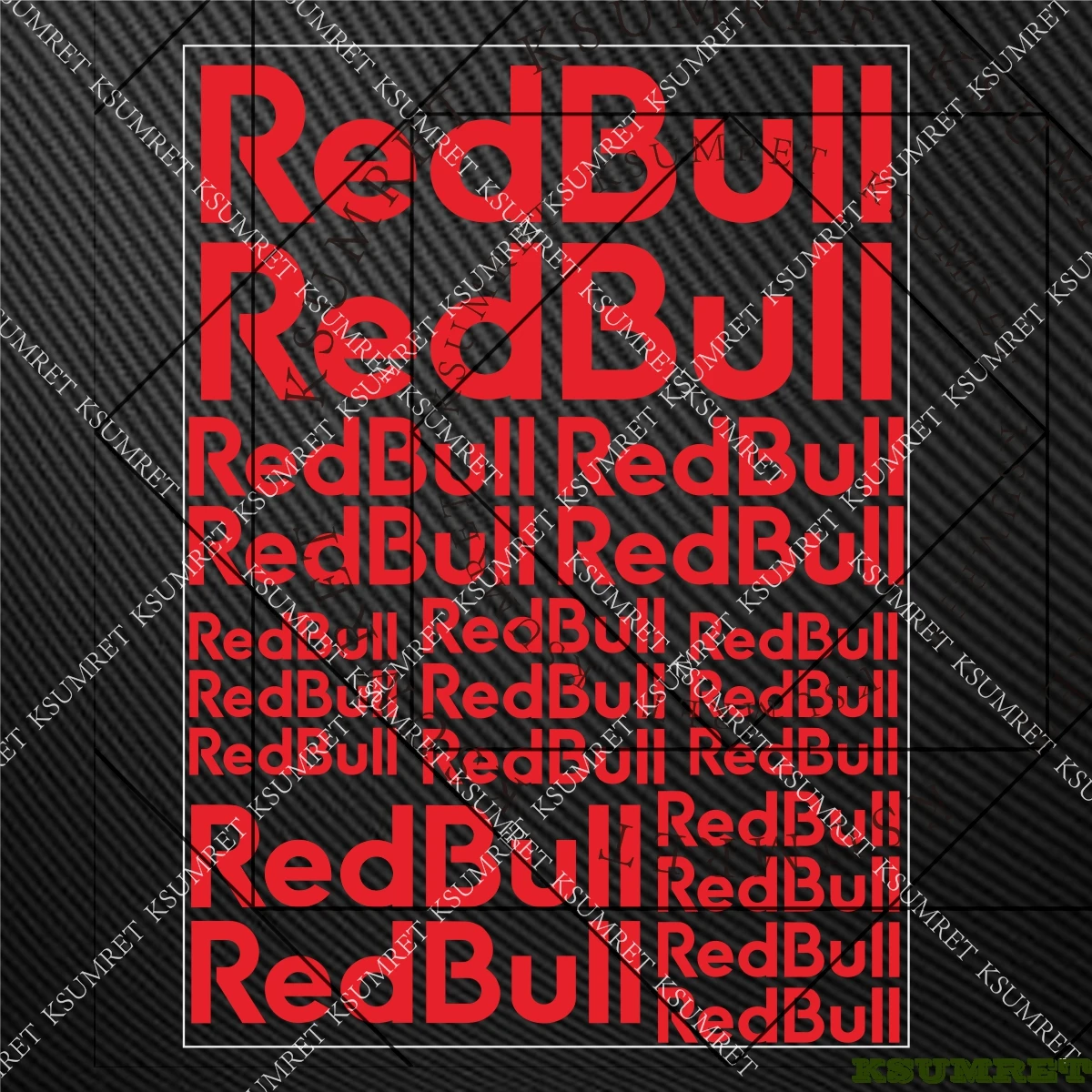 

For Red Bull Sticker Decal Motorcycle Stickers Helmet Decals Kit