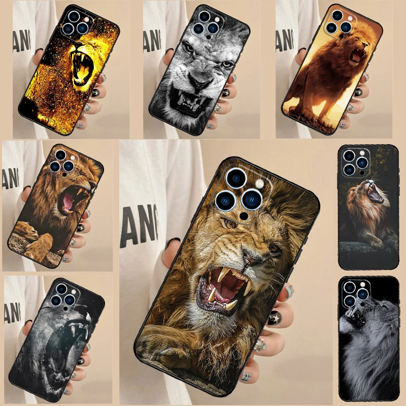 Roaring Lion For Honor Magic 7 6 8 Pro Case For Honor 400 200 50 70 90 Lite X8c X8b X9a X9b X9c X9d Win RT