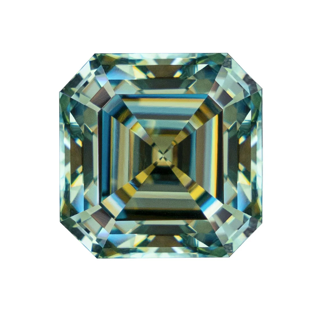 

1 шт./лот 1 карат муассанитовый бриллиант огранки Asscher для ювелирных изделий своими руками