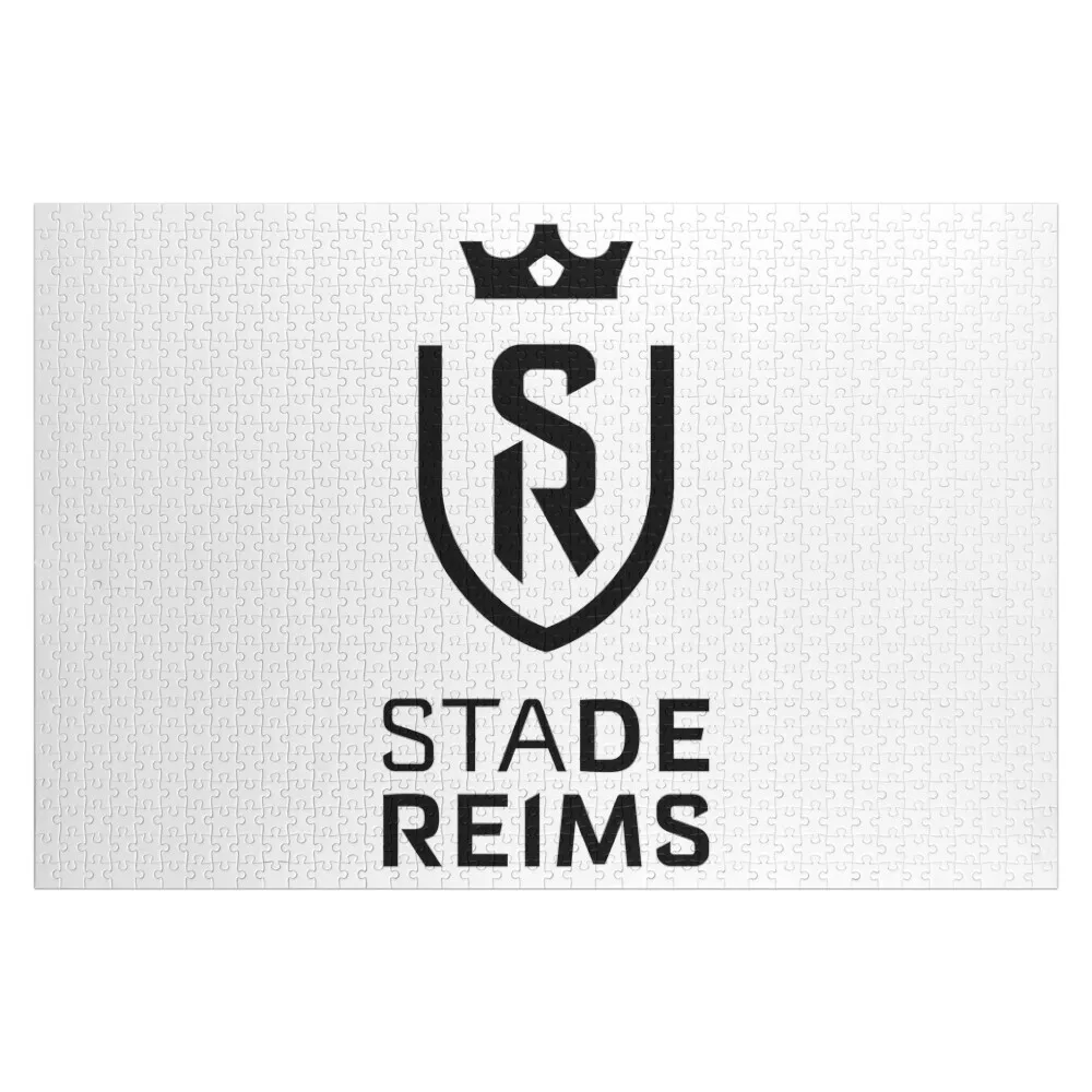 Reims Stadium Jigsaw Puzzle Wood Animals Personalized Child Gift Custom Child Personalised Puzzle